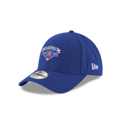 Chicago Cubs Gorra | New Era MLB Postseason Locker Room 9forty Adjustable Cap Mexico - Azules